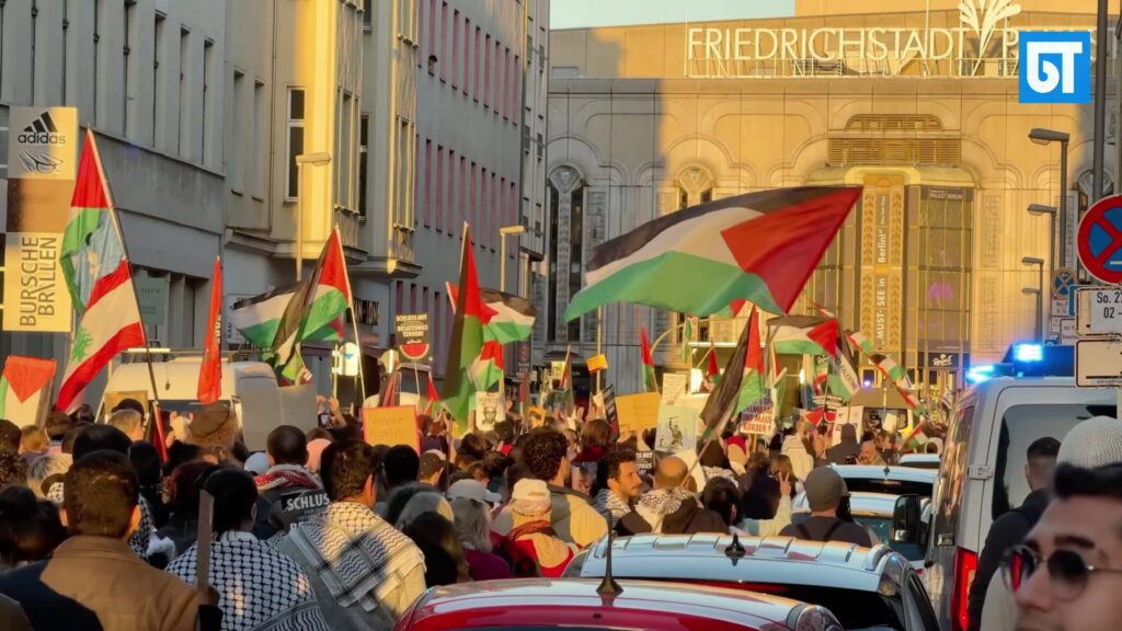 Propalästinensische Demonstration in Berlin