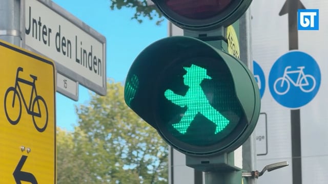 Das Berliner Ampelmännchen feiert seinen 65. Geburtstag